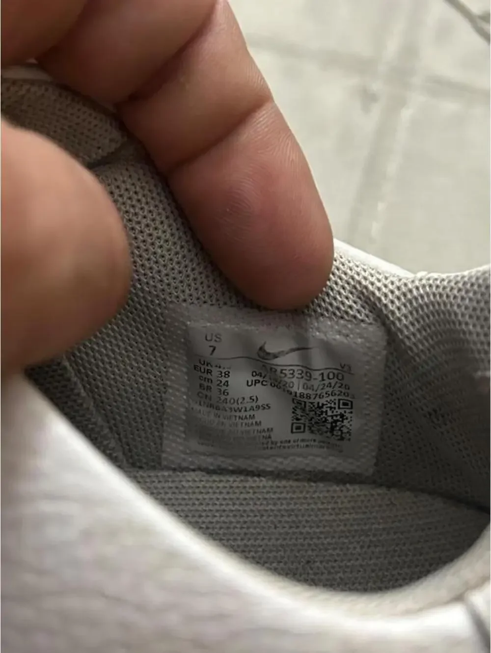 Nike some damage